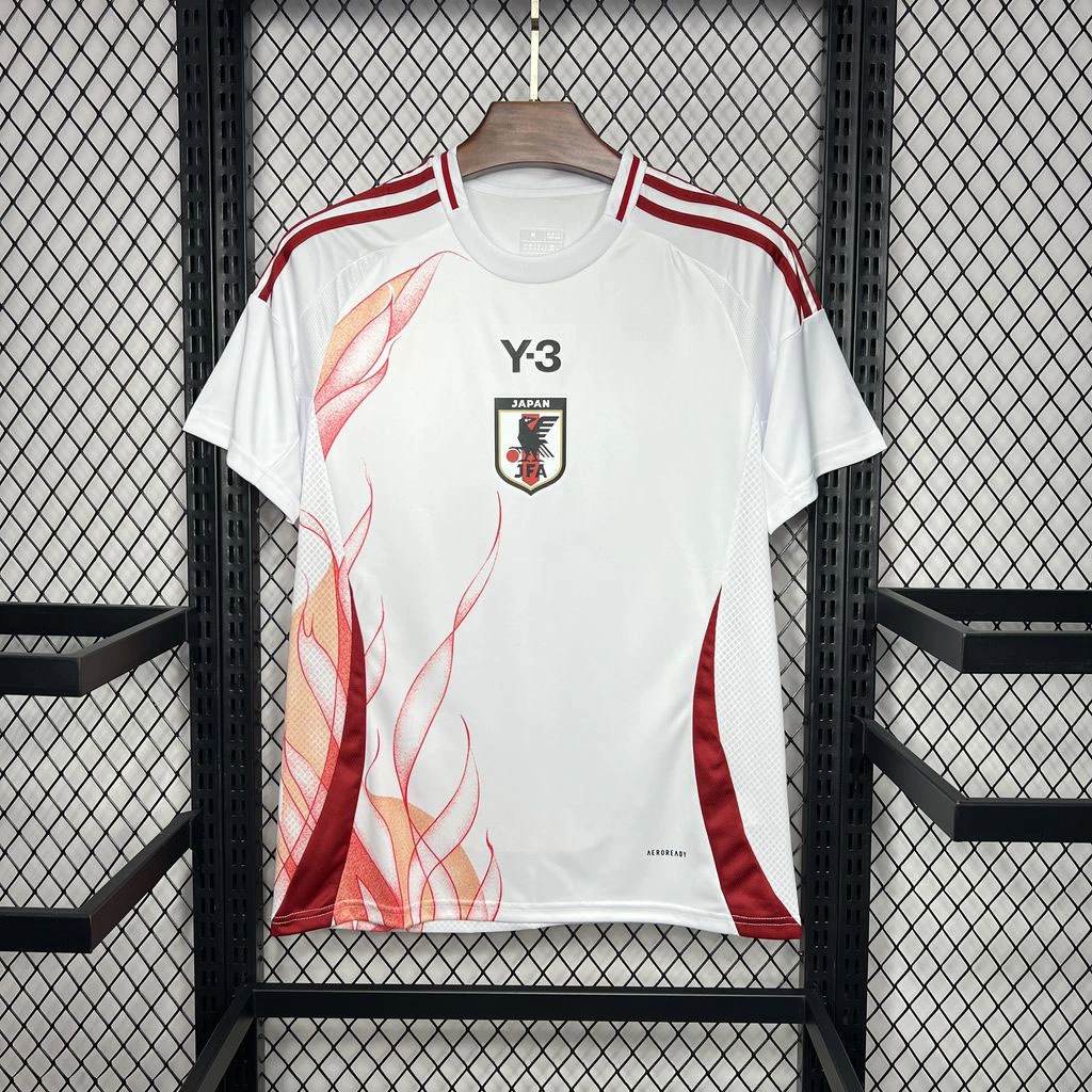 Japan X Y-3 Soccer Jersey Away Custom Shirt 2024-25 - Jersey