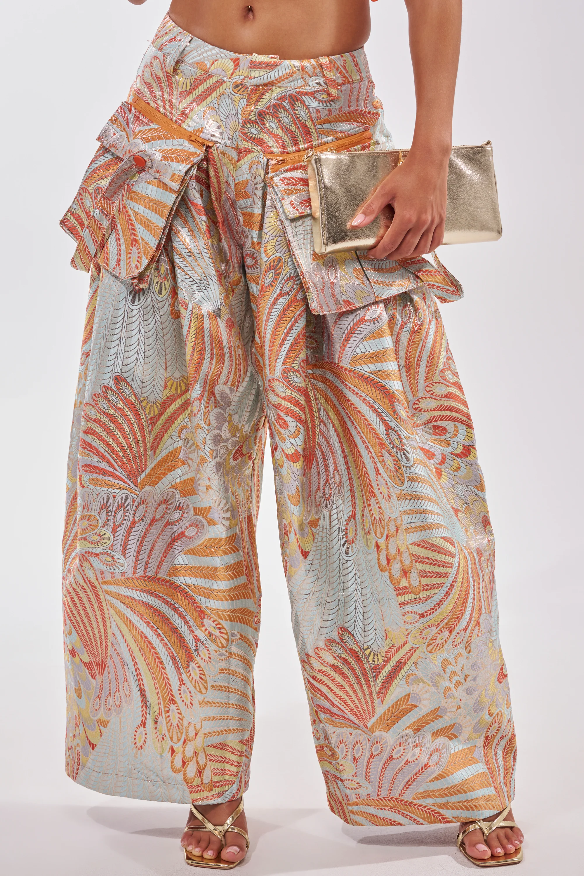 MARTHA FLORAL TROUSER - Akira Wear