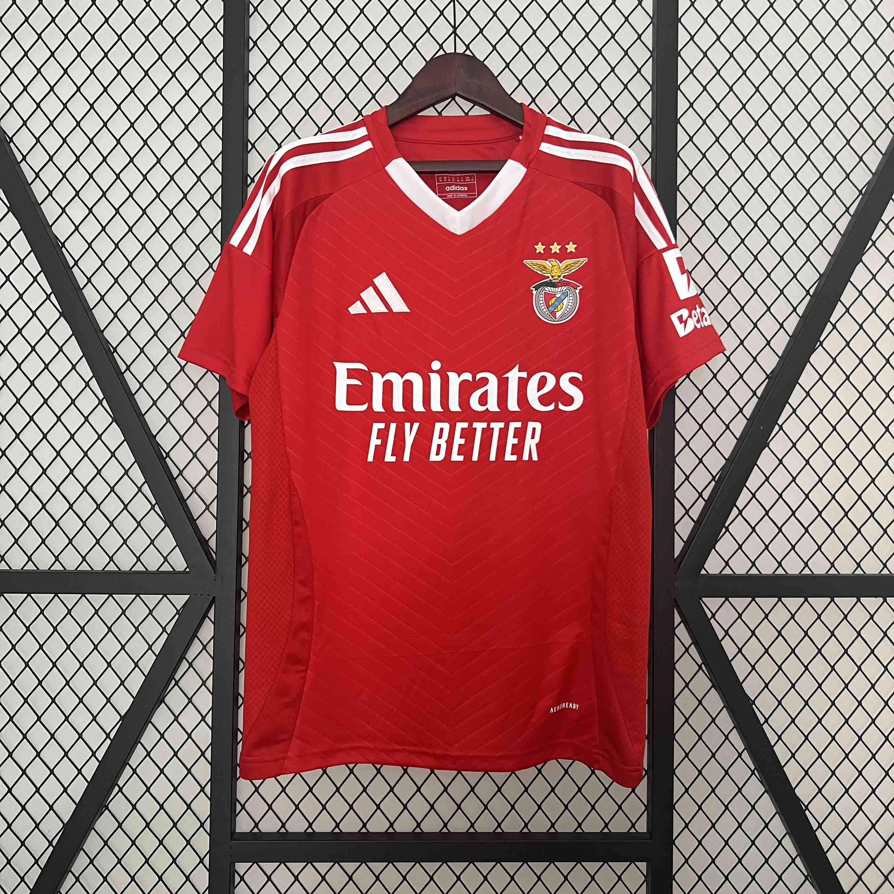 Benfica Soccer Jersey Home Custom Shirt 2024/25 - Jersey