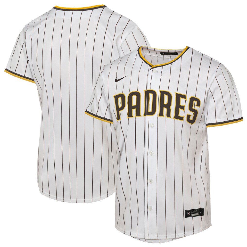 Youth San Diego Padres  Nike White Home Replica Jersey - Jersey