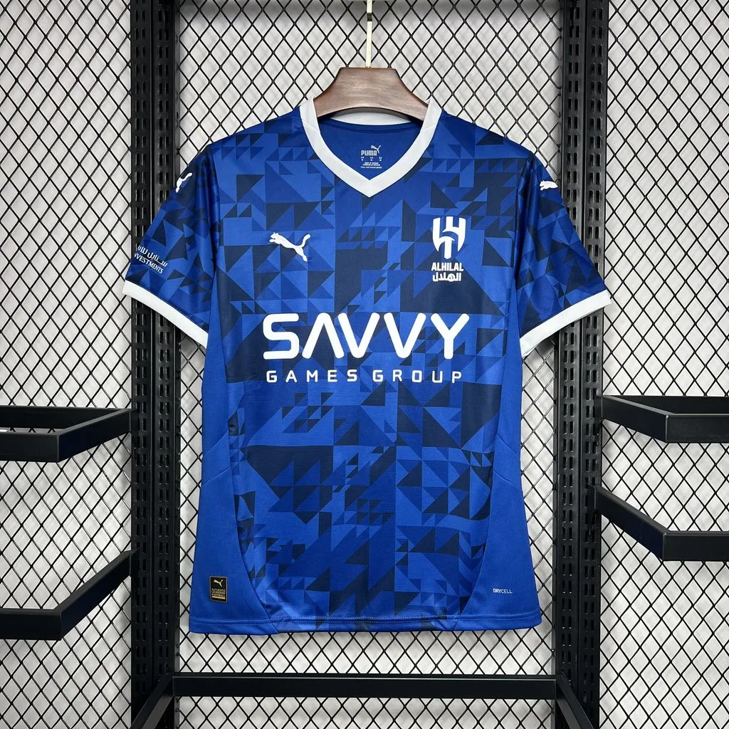 Al Hilal SFC Soccer Jersey Home Custom Shirt 2024/25 - Jersey