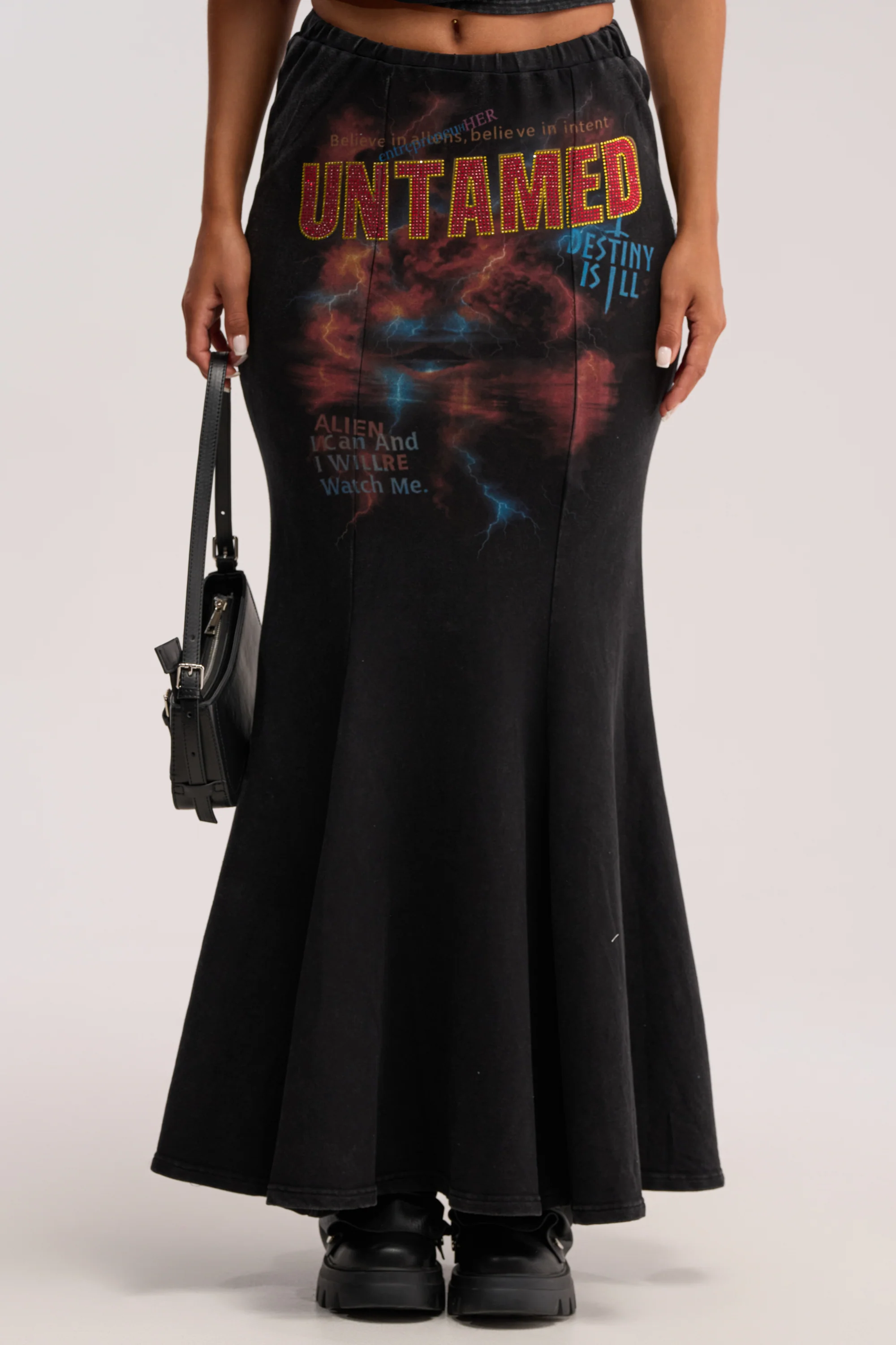 UNTAMED FISHTAIL SKIRT - Akira Wear