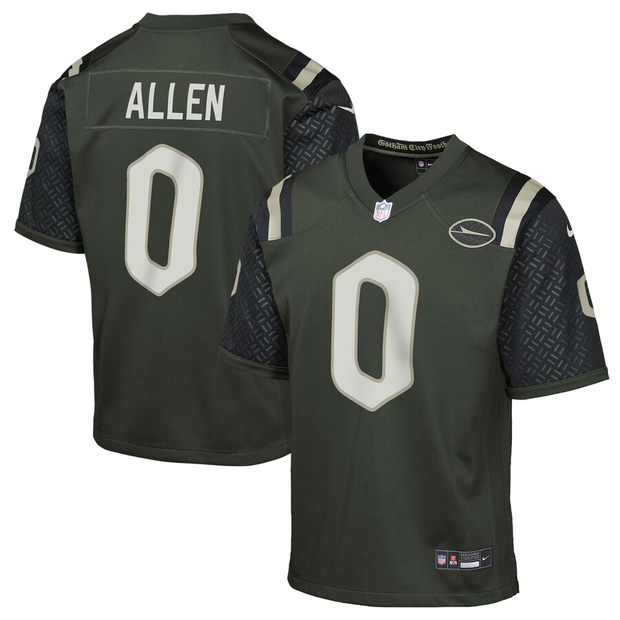 Youth New York Jets Braelon Allen Nike Gotham Green 2025 Rivalries Collection Game Jersey - Jersey