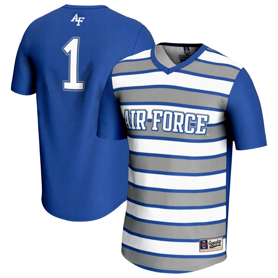 Unisex GameDay Greats #1 Royal Air Force Falcons Lightweight Soccer Fashion Jersey - Jersey