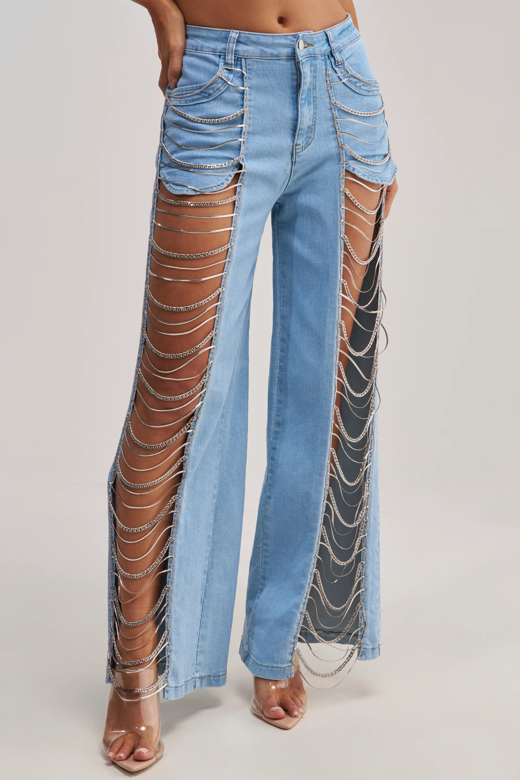 CHAINS FOR DAYS RELAXED DENIM - Akira Wear