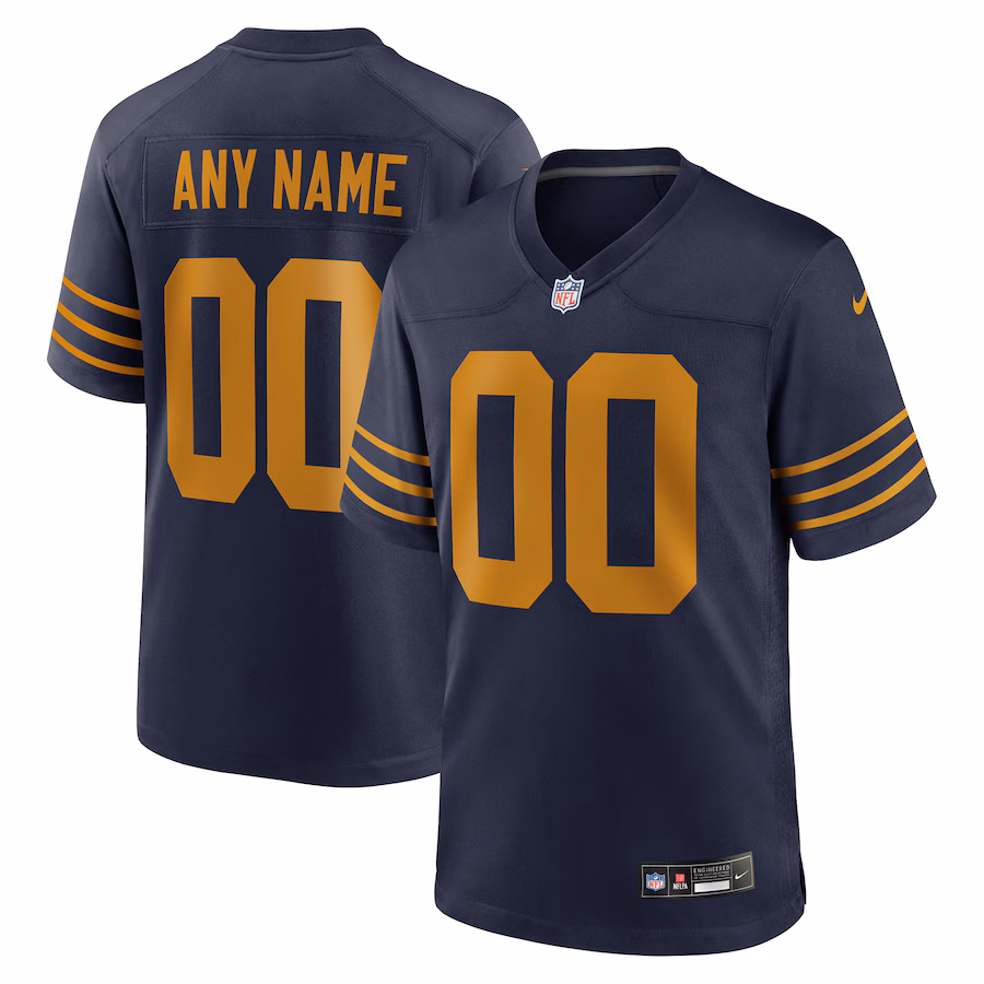Youth Green Bay Packers Nike Navy The 1923 Classic Game Custom Jersey - Jersey