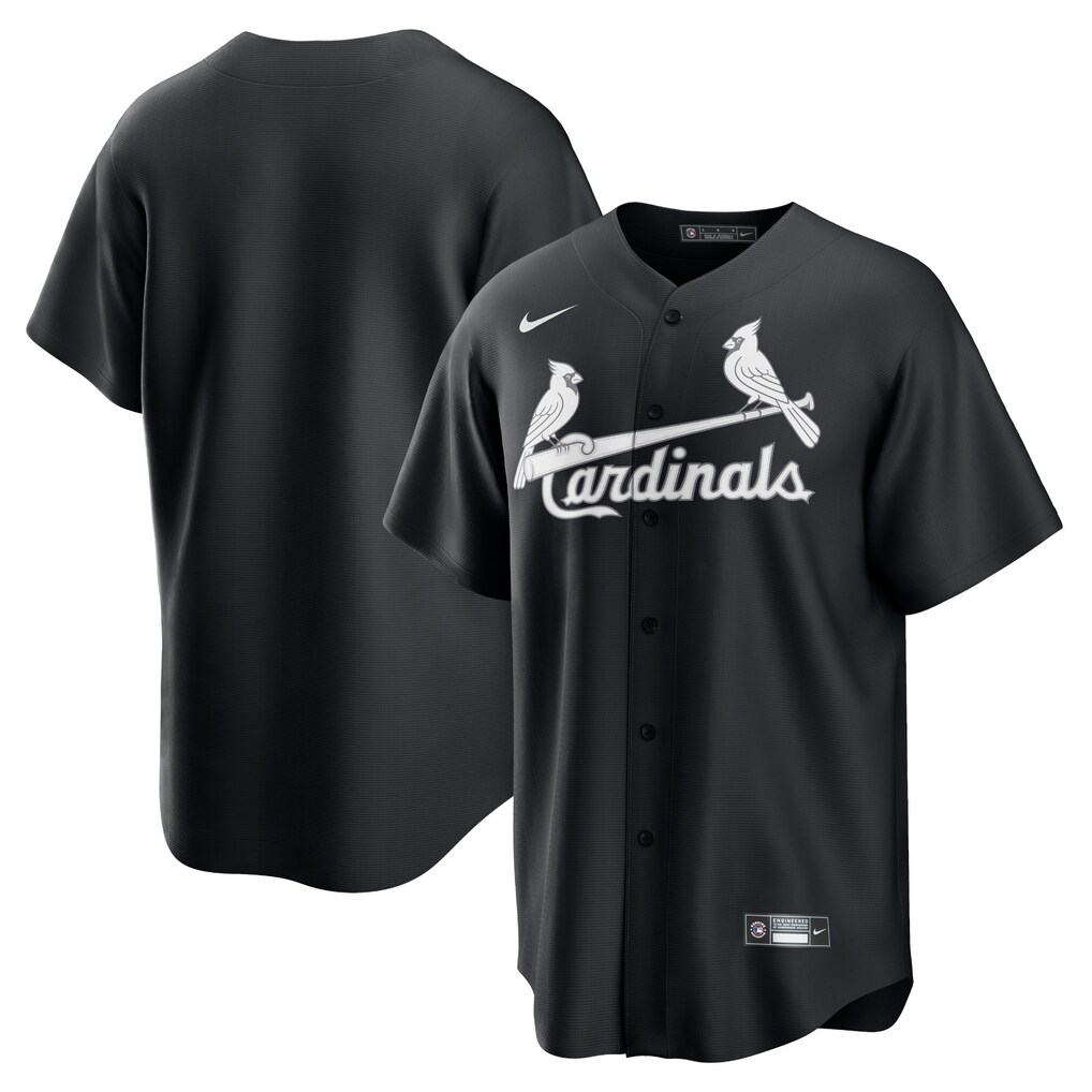Men's St. Louis Cardinals  Nike Black Replica Jersey - Jersey