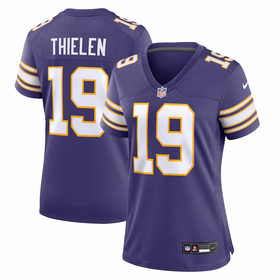 Women's Minnesota Vikings Adam Thielen Nike Purple Alternate Player Jersey - Jersey