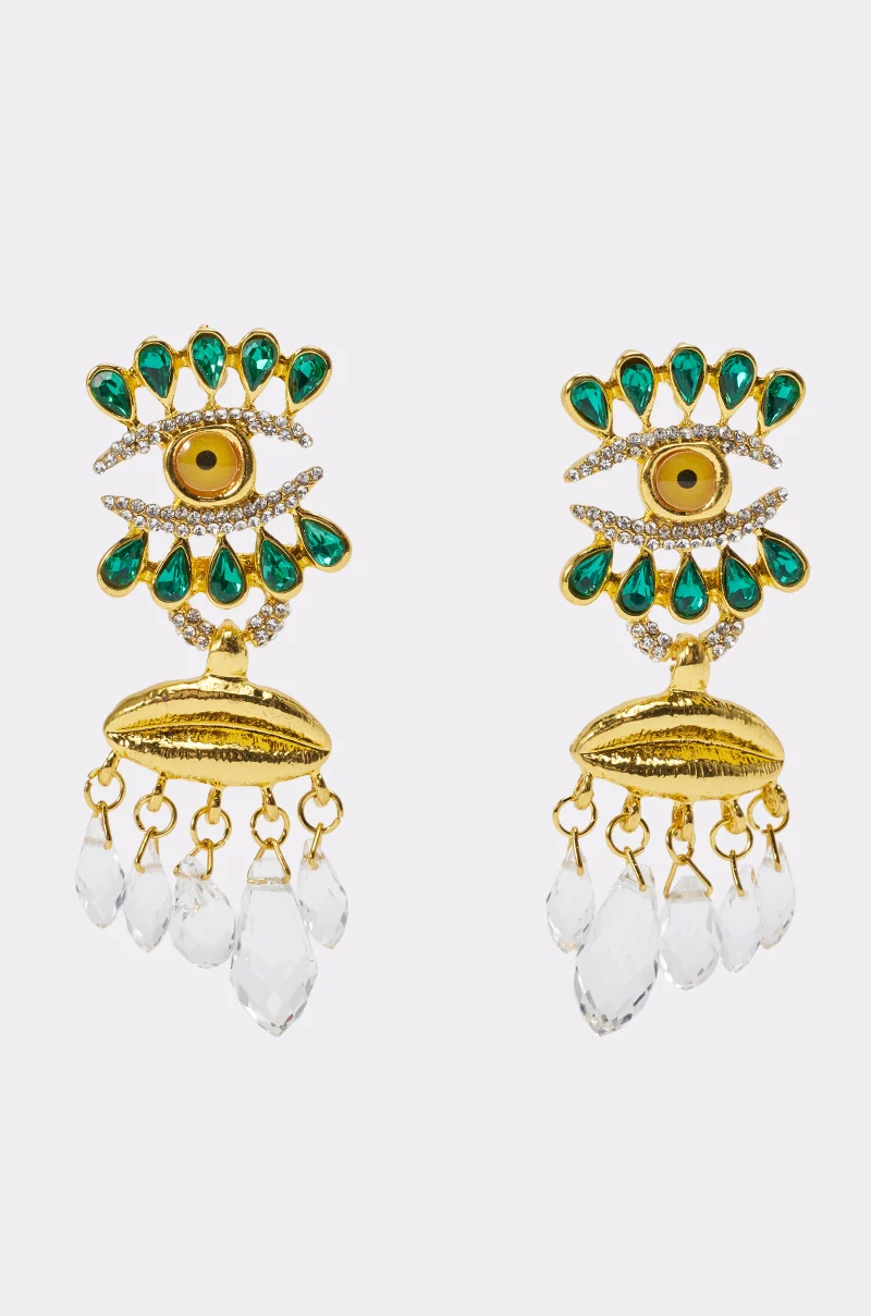 EYE SEE YOU DROP EARRINGS - Akira Wear