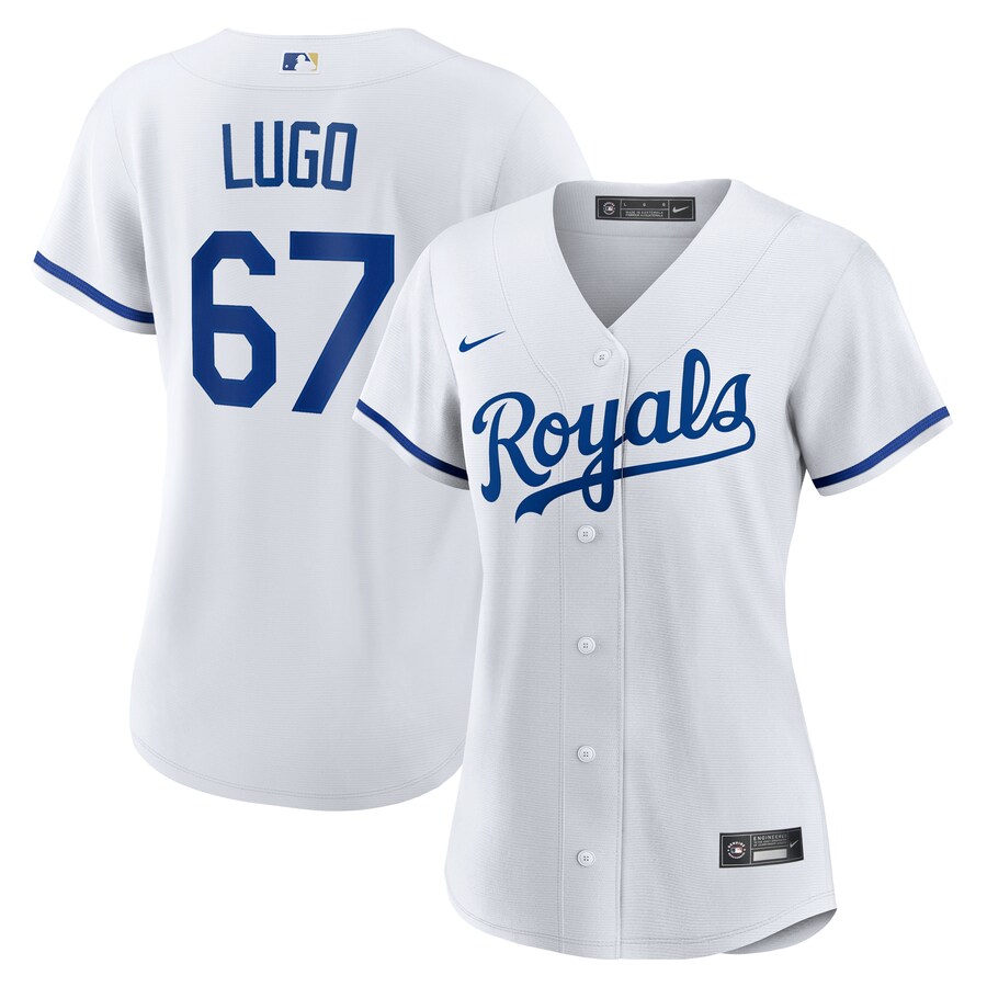 Women's Kansas City Royals Seth Lugo Nike White Home Replica Jersey - Jersey