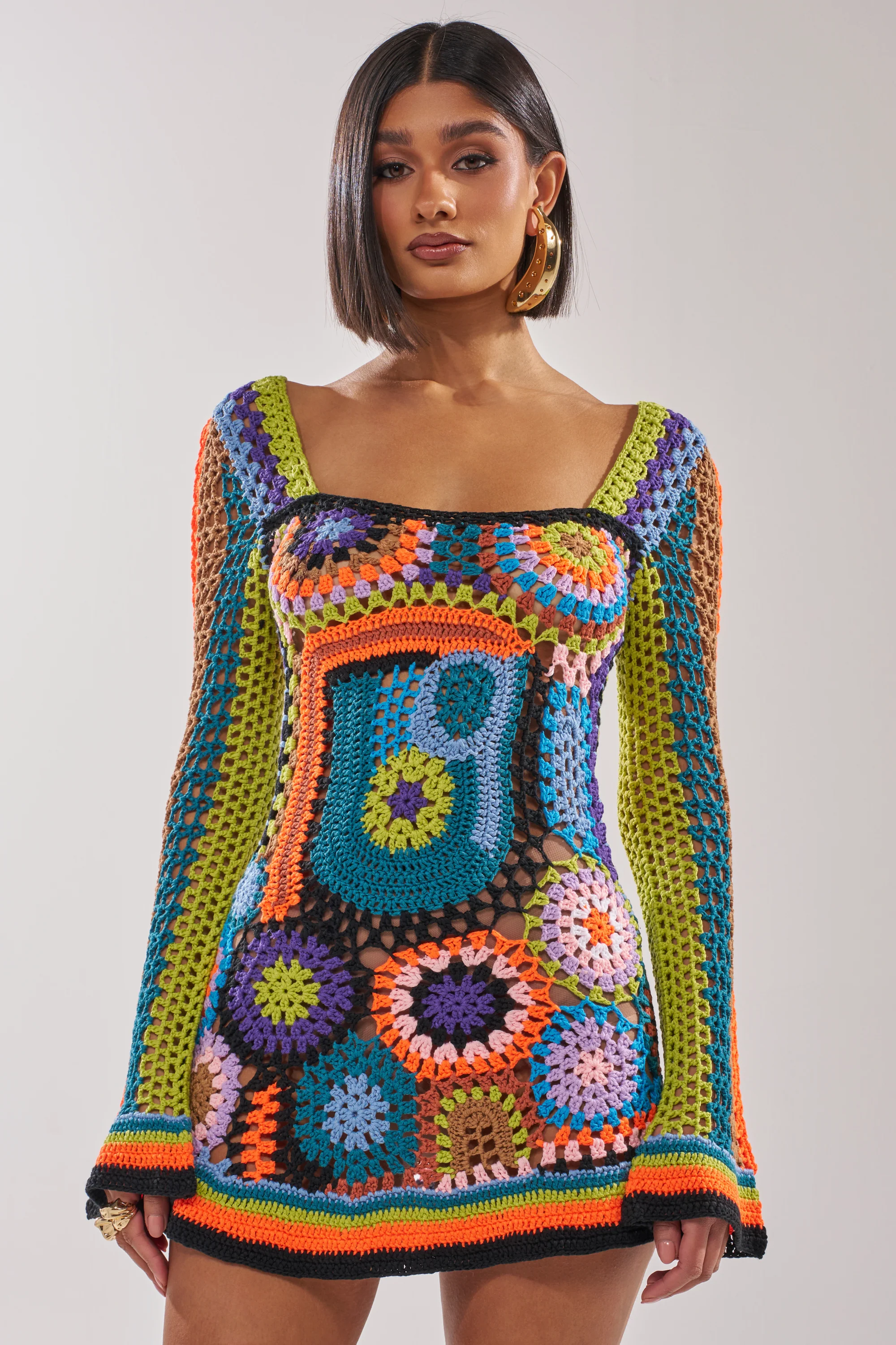 PARADISE FOUND KNIT MINI DRESS - Akira Wear