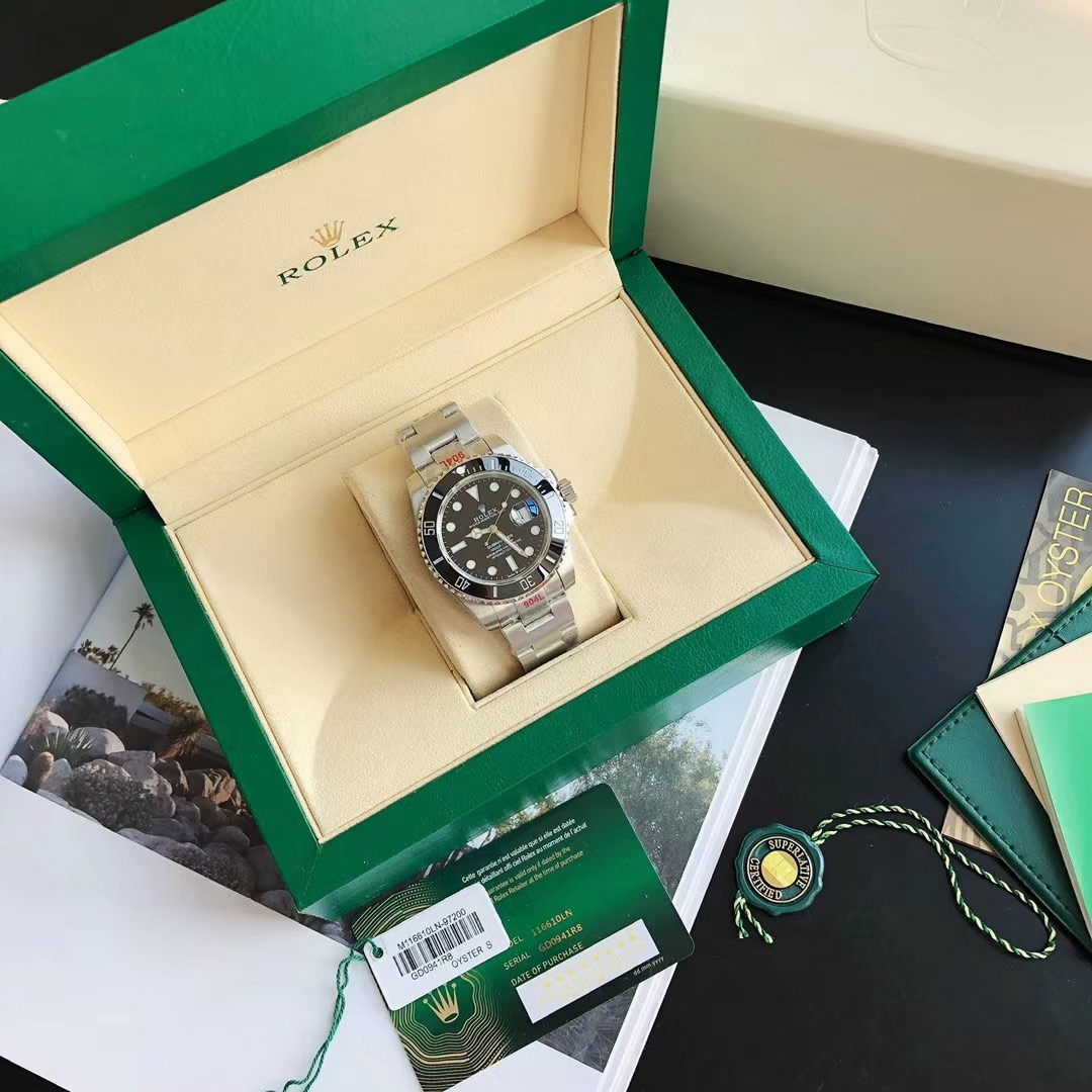 Rolex Submariner No Date Black Dial Watch