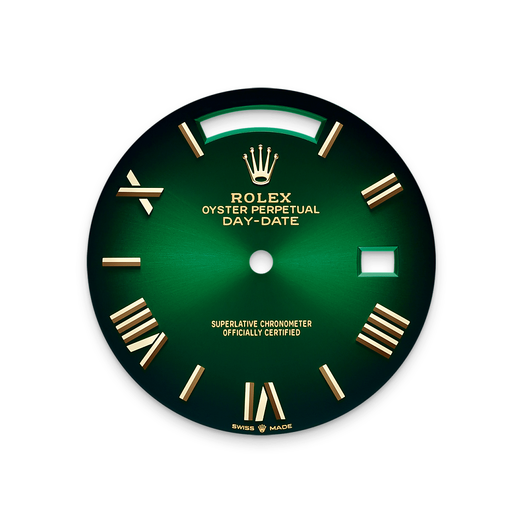 Green ombr&eacute; dial