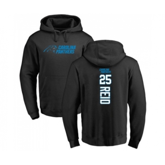 Football Carolina Panthers #25 Eric Reid Black Backer Pullover Hoodie - Jersey
