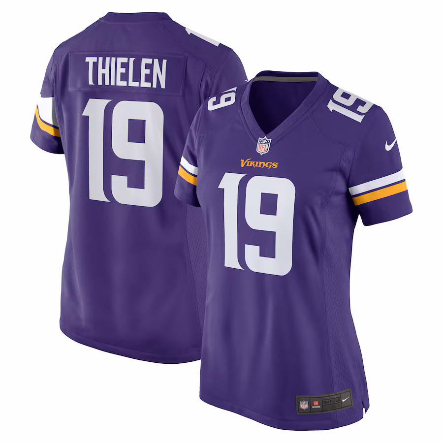 Women's Minnesota Vikings Adam Thielen Nike Purple Game Jersey - Jersey