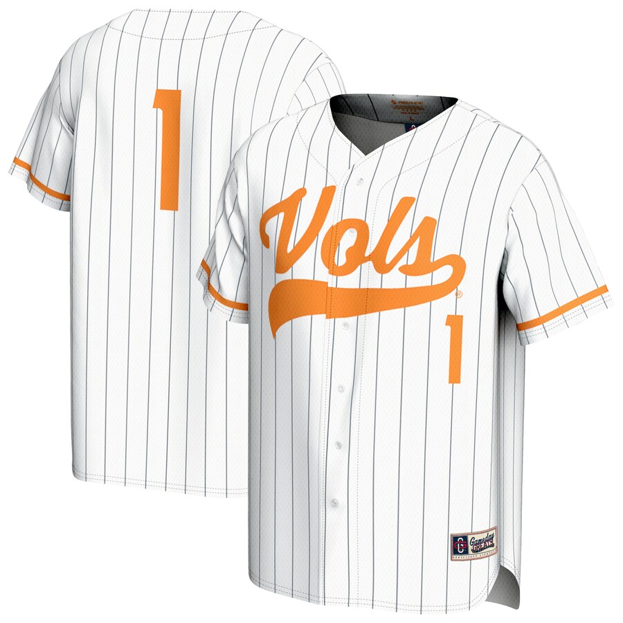 Unisex GameDay Greats  White Tennessee Volunteers Softball Lightweight Fashion Jersey - Jersey