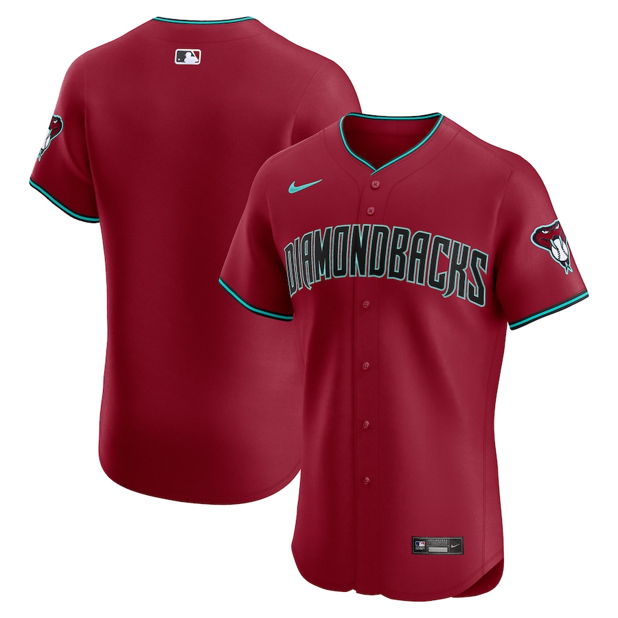 Men's Arizona Diamondbacks Nike Red Alternate 2 Elite Jersey - Jersey