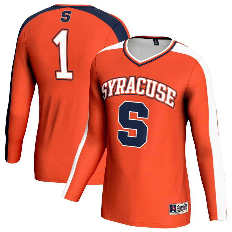 Unisex GameDay Greats Orange Syracuse Orange Women's Volleyball Lightweight Fashion Jersey - Jersey
