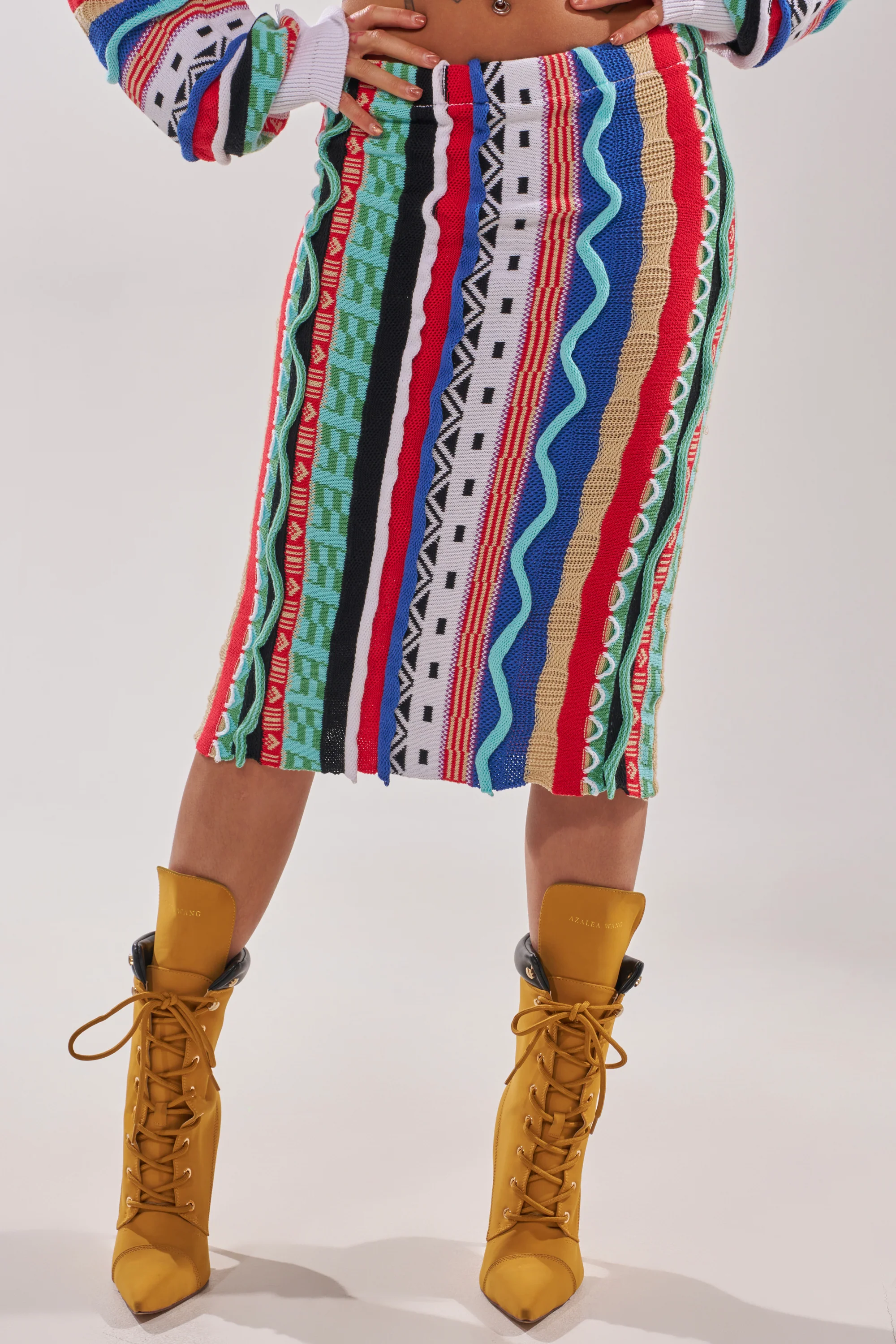 FEELING THE VIBES MAXI SKIRT - Akira Wear