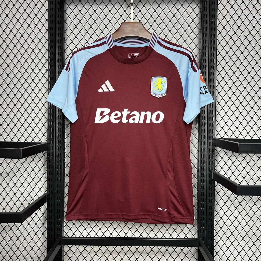 Aston Villa Football Jersey Home Custom Shirt 2024/25 - Jersey
