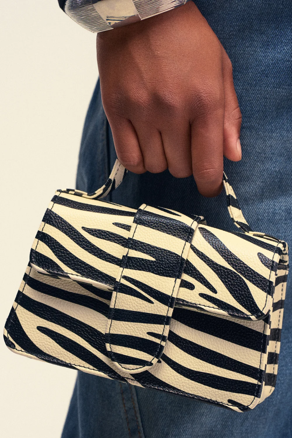 LETS GET WILD ZEBRA BAG - Akira Wear