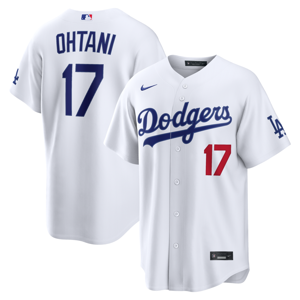 Men's Los Angeles Dodgers Shohei Ohtani Nike White Home Stadium Jersey - Jersey