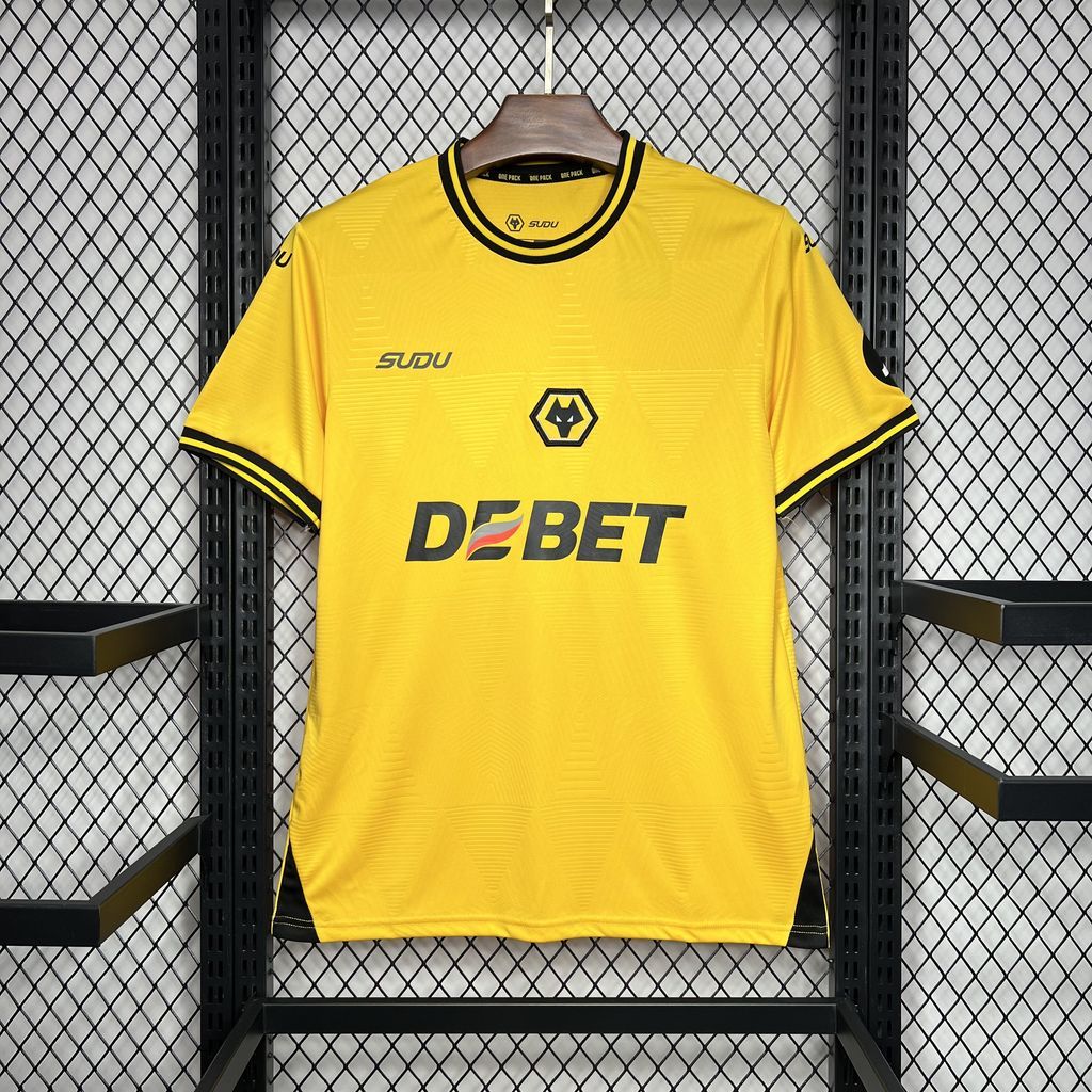 Wolves Football Jersey Home Custom Shirt 2024/25 - Jersey
