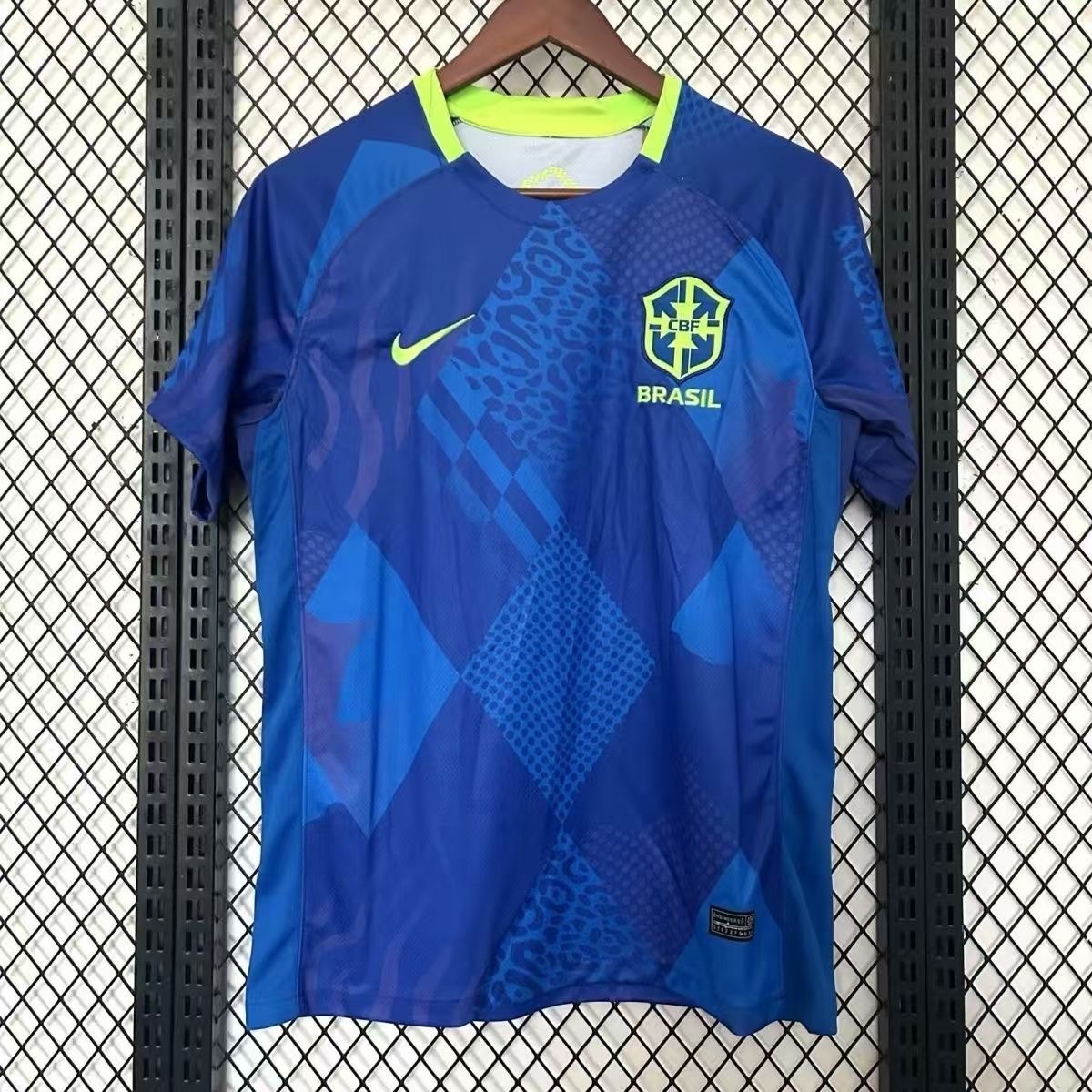 Brazil Soccer Jersey Away Custom Shirt 2025 - Jersey
