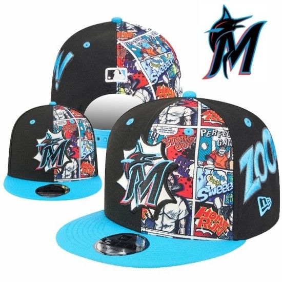 MLB Miami Marlins Stitched Snapback Hats 2026.1-02 - Jersey