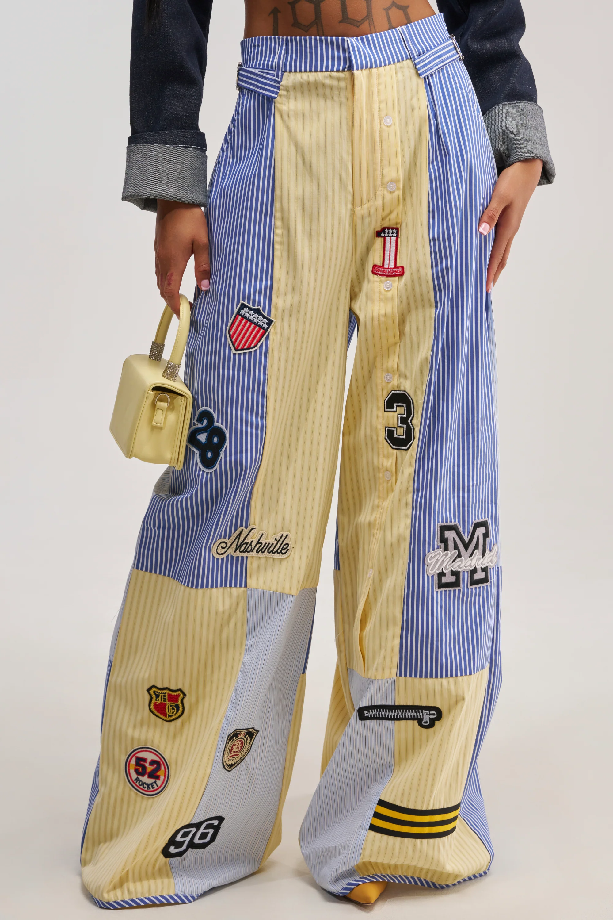 BACK TO SCHOOL POPLIN TROUSER - Akira Wear
