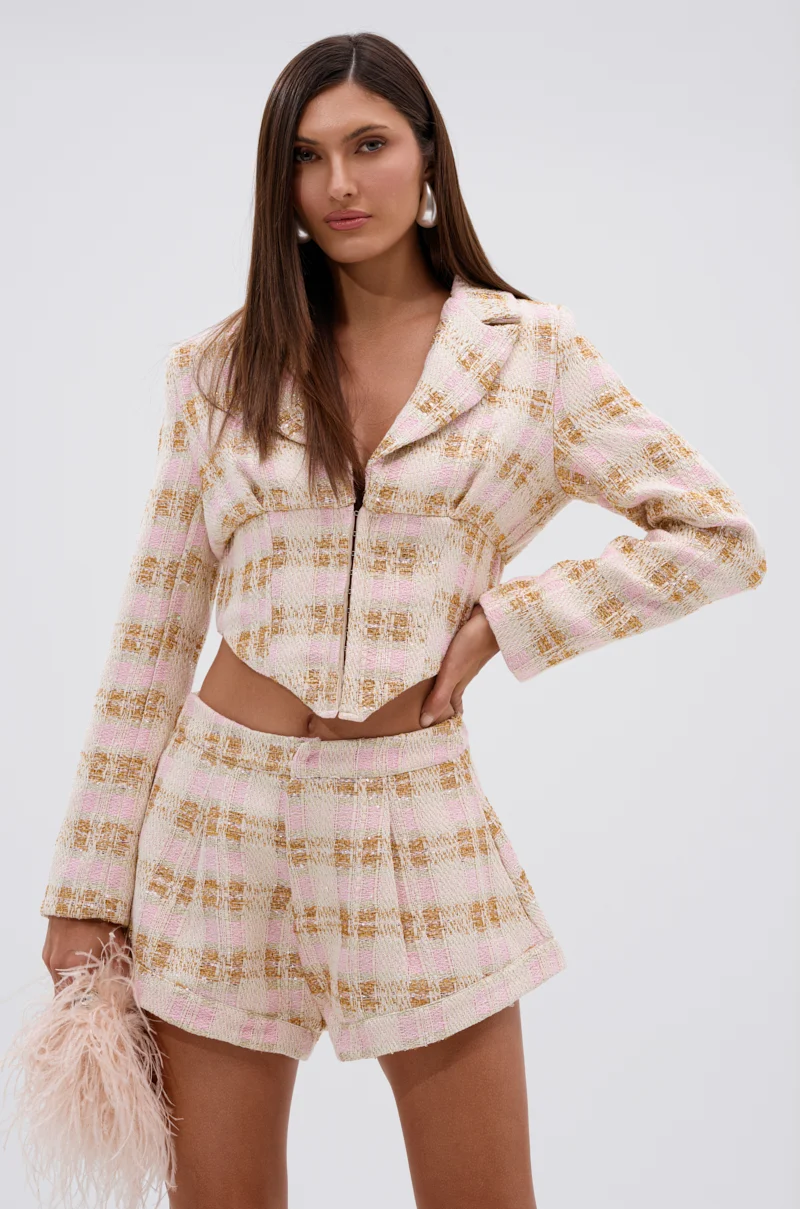 FLORENCE TWEED BLAZER - Akira Wear