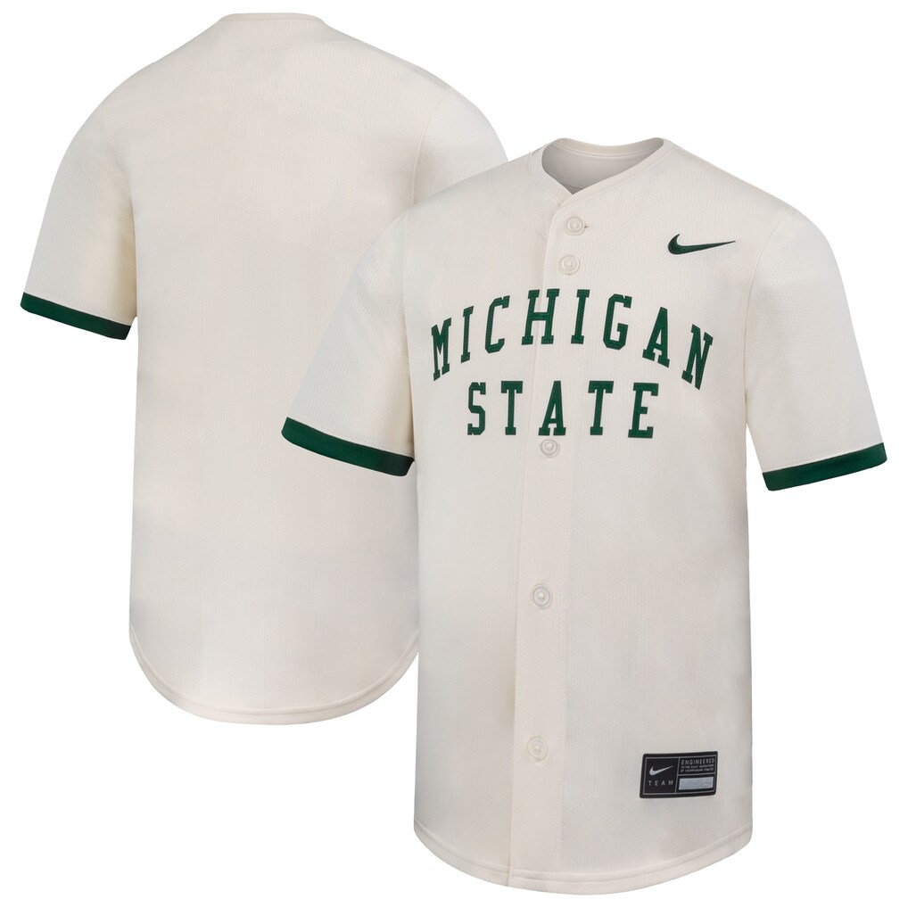 Youth Nike White Michigan State Spartans Limited Baseball Jersey - Jersey