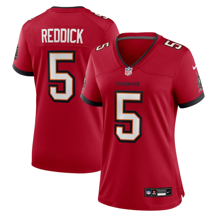 Women's Tampa Bay Buccaneers Haason Reddick Nike Red Team Game Jersey - Jersey