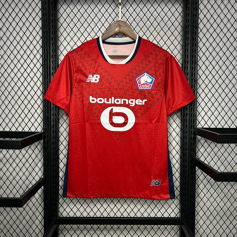 Lille OSC Soccer Jersey Home Custom Shirt 2024/25 - Jersey