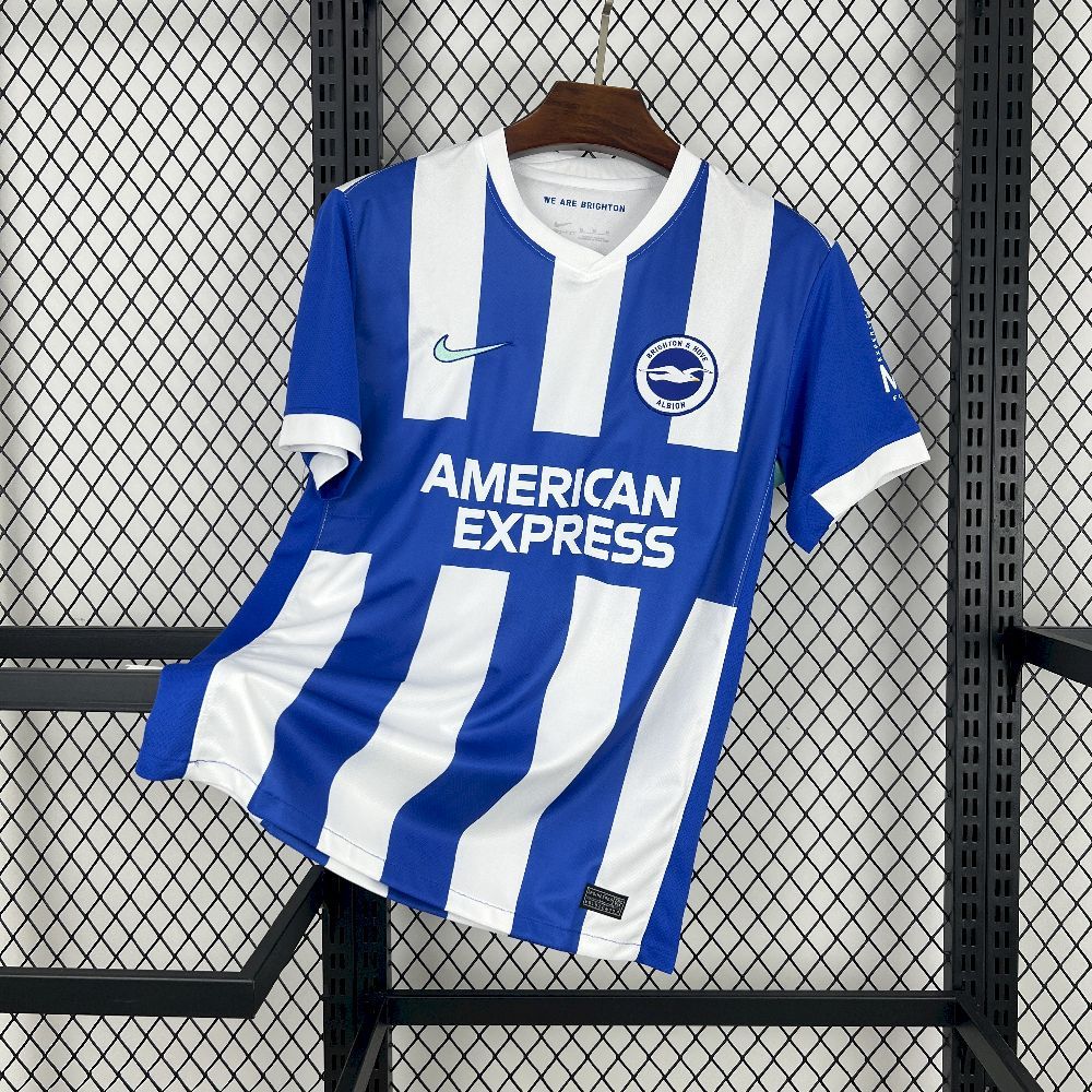 Brighton & Hove Albion Football Jersey Home Custom Shirt 2025/26 - Jersey