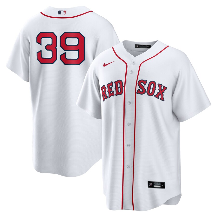 Men's Boston Red Sox Marcelo Mayer Nike White Home Replica Jersey - Jersey