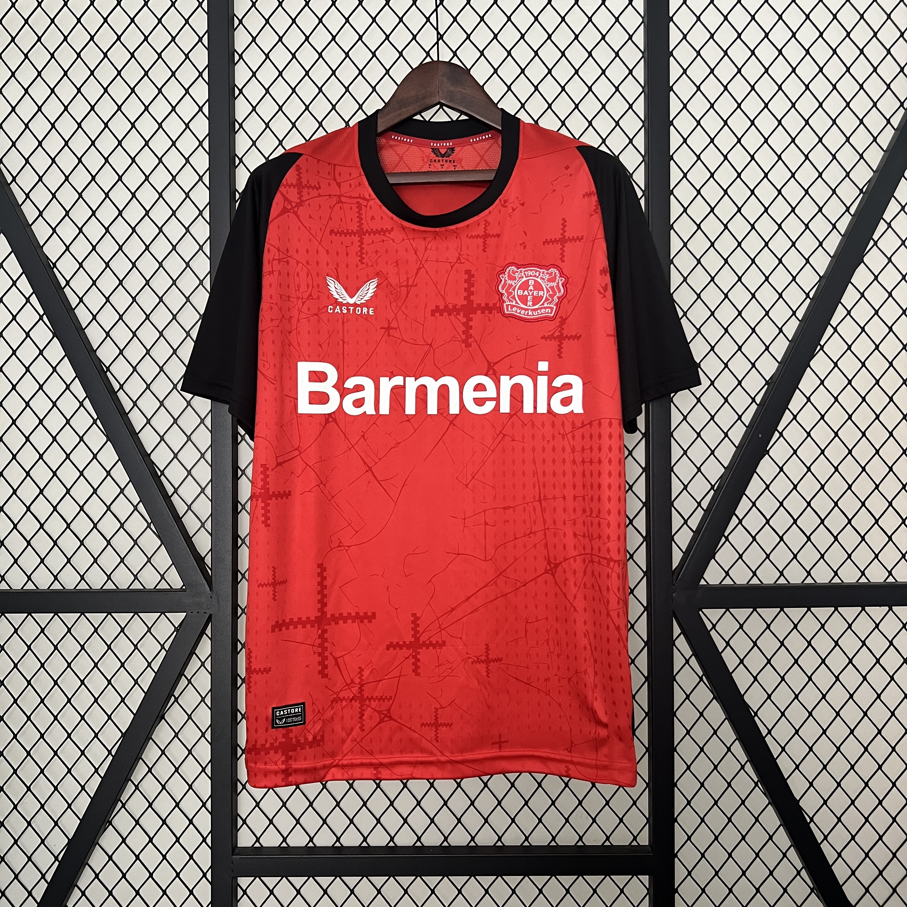 Bayer 04 Leverkusen Soccer Jersey Home Custom Shirt 2024/25 - Jersey