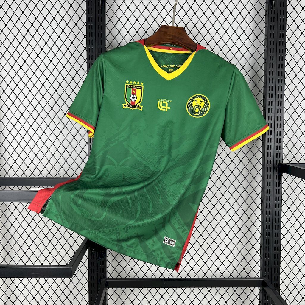 Cameroon Soccer Jersey Home Custom Shirt 2025 - Jersey