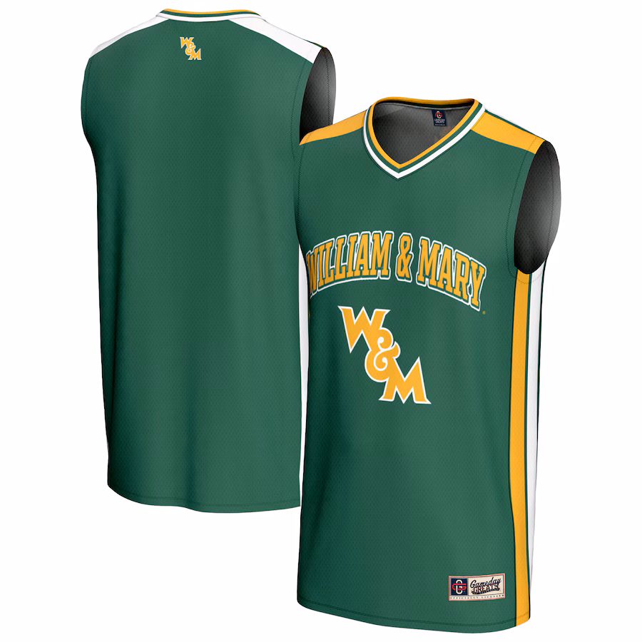 Men's GameDay Greats Green William & Mary Tribe Basketball Jersey - Jersey