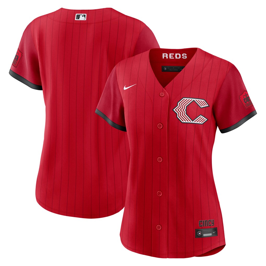 Women's Cincinnati Reds  Nike Red 2026 City Connect Stadium Jersey - Jersey