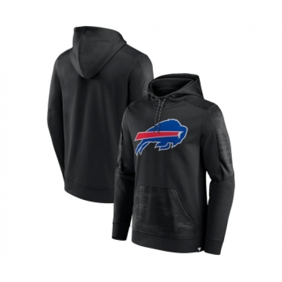 Men's Buffalo Bills Black On The Ball Pullover Hoodie - Jersey