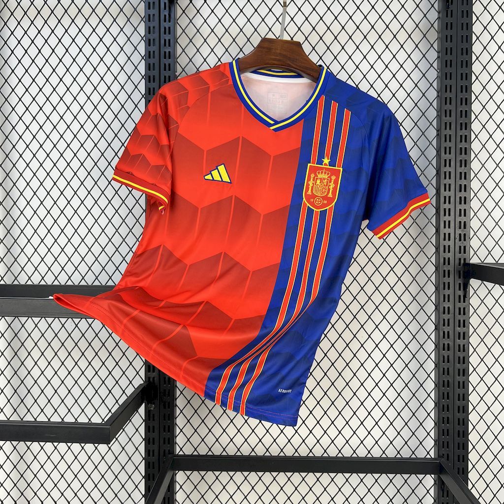 Spain Soccer Jersey Home Custom Shirt 2025 - Jersey