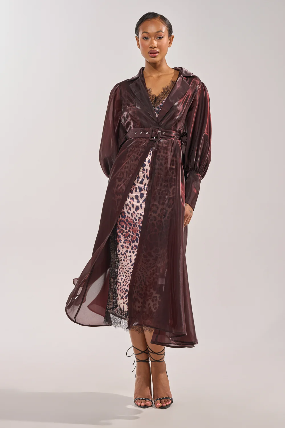 PRETTY LIL THING ORGANZA TRENCH - Akira Wear