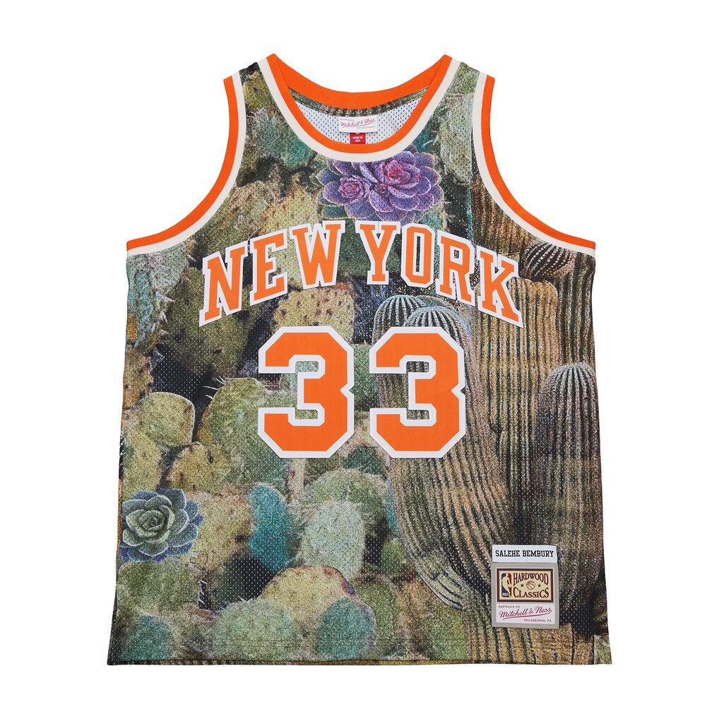 Patrick Ewing New York Knicks Mitchell & Ness x Salehe Swingman Jersey - Jersey
