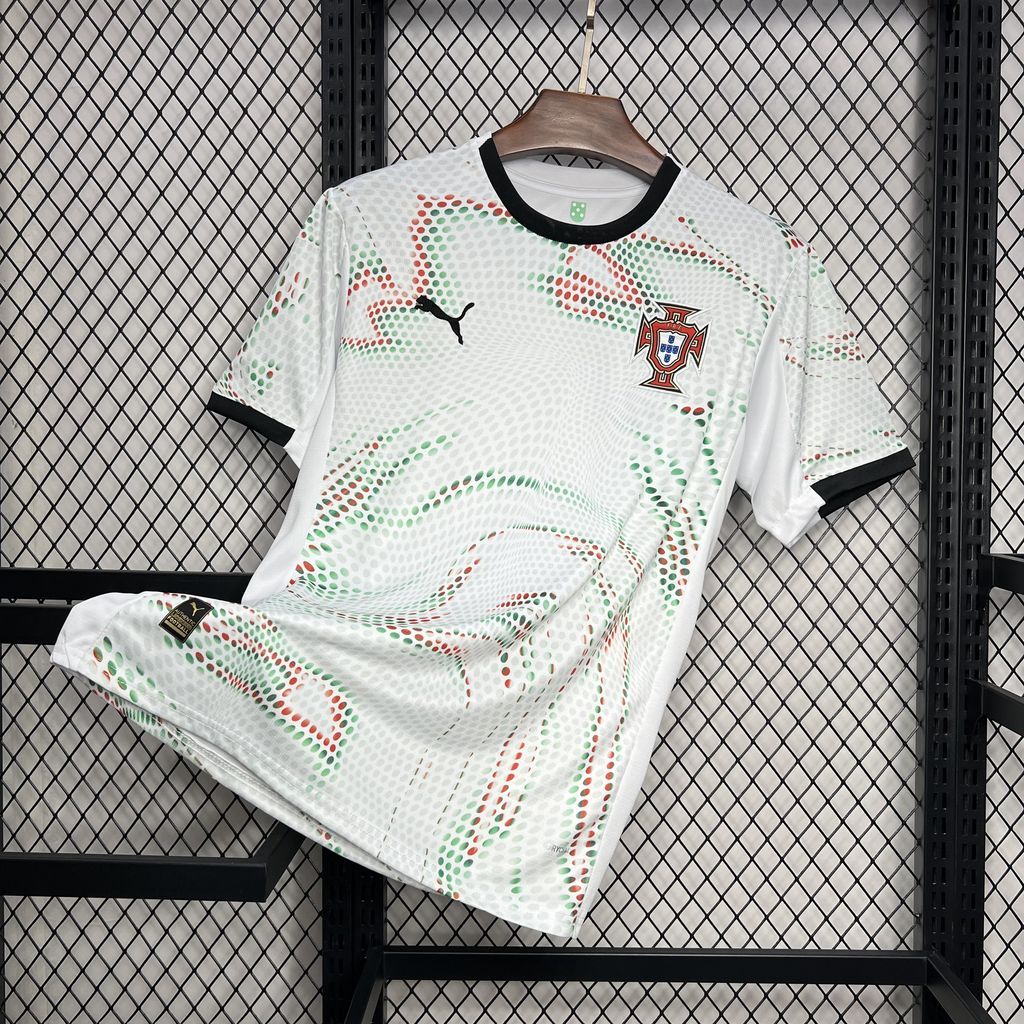 Portugal Soccer Jersey Away Custom Shirt 2025 - Jersey