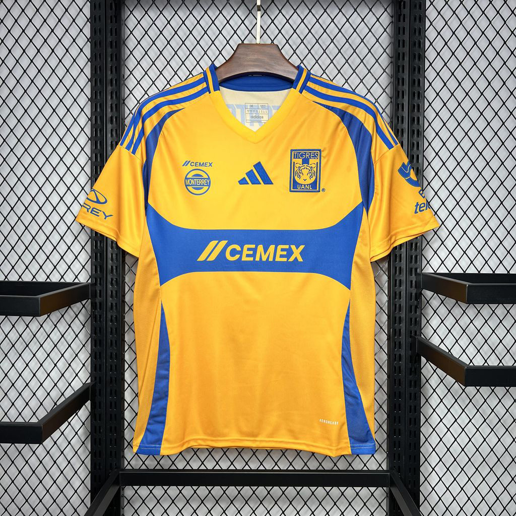 Tigres UANL Soccer Jersey Home Custom Shirt 2024/25 - Jersey