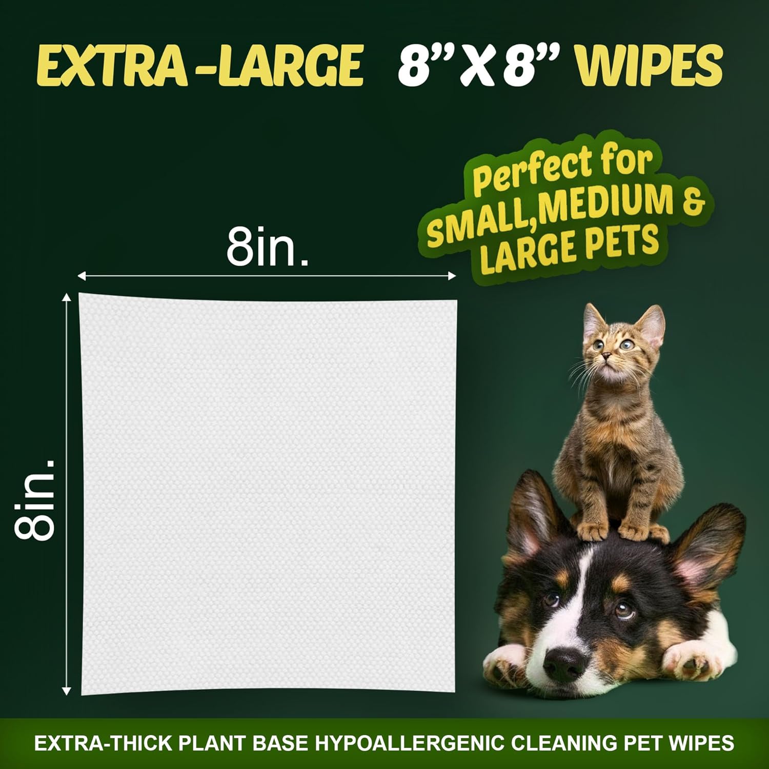 Organic Pet Wipes for Dogs