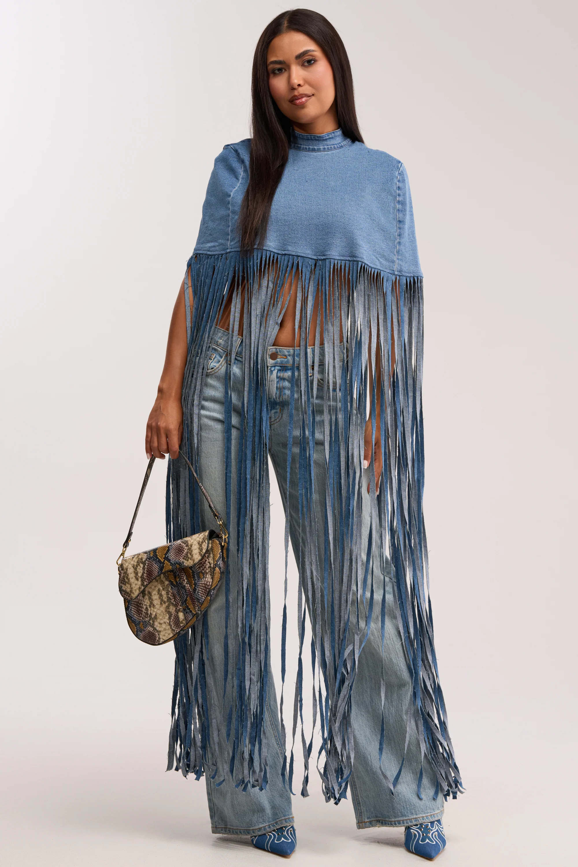 DENIM DREAMS BLOUSE - Akira Wear