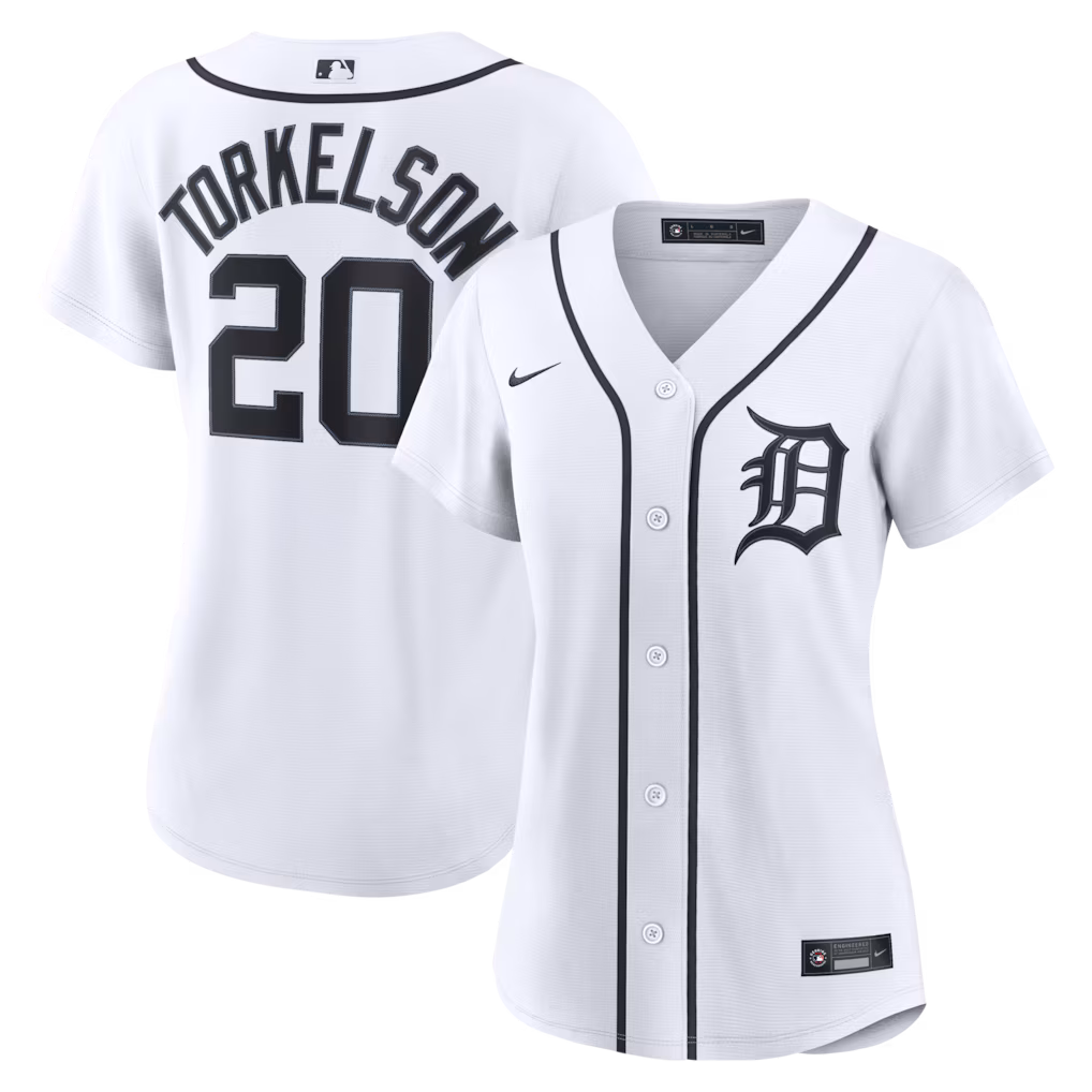Women's Detroit Tigers Spencer Torkelson Nike White Home Replica Jersey - Jersey