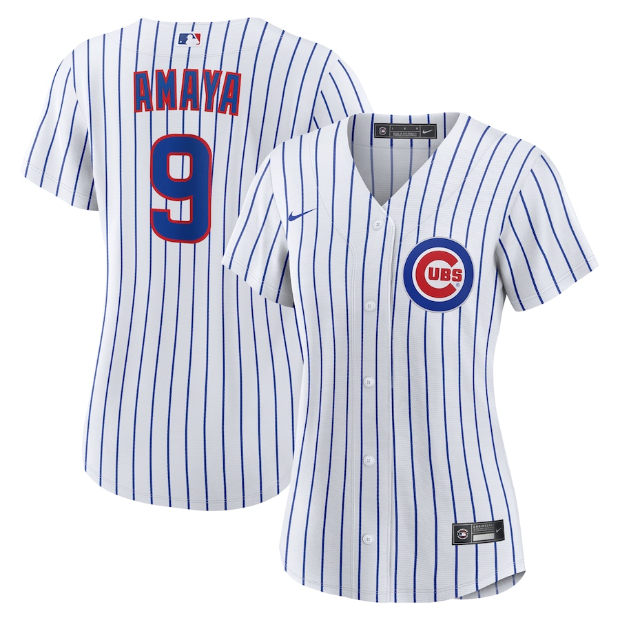 Women's Chicago Cubs Miguel Amaya Nike White Home Replica Jersey - Jersey